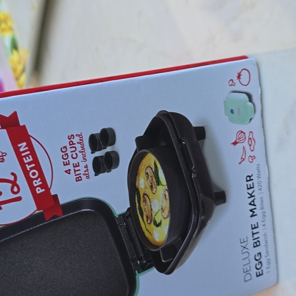 NWT Dash Aqua Blue Egg Bite Maker - Picture 12 of 12